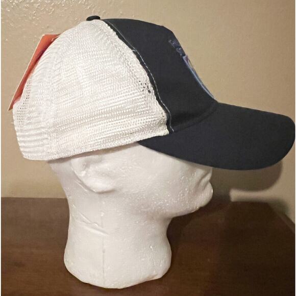 Field & Stream Snapback Trucker Hat Navy Blue White Saltwater Freshwater Fishing - Picture 4 of 6